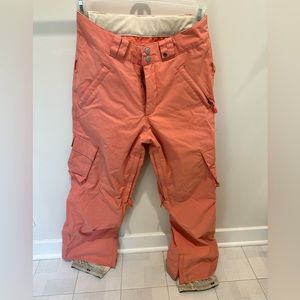 Burton Ski / Snowboard Goretex Women’s Pants Coral Pink S